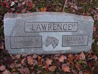 Lawrence. Elbridge W. and Estella V